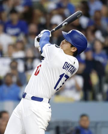 大谷2安打もドジャース黒星　大リーグ、鈴木は1安打