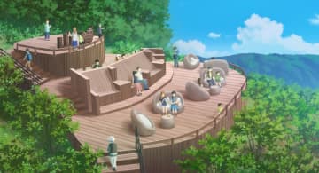 新展望テラス「SUSABINOテラス」が長瀞・宝登山山頂にオープン！進化する宝登山体験へ
