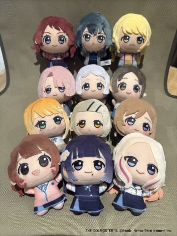 プライズぬいぐるみ「学園アイドルマスターちびぐるみ vol.1～4」が6月11日にナムコ限定で再登場
