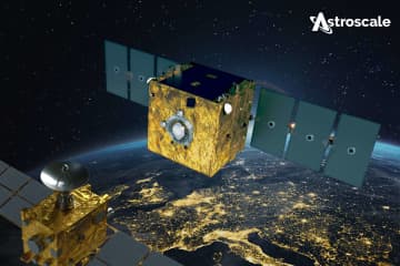 アストロスケール、デブリ衛星除去「ELSA-M」の詳細設計審査を完了