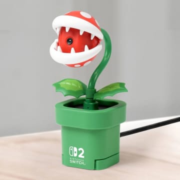 【Switch 2】センスを取るか画質を取るか…専用カメラの選び方　ホリのパックンフラワー型は注意点あり