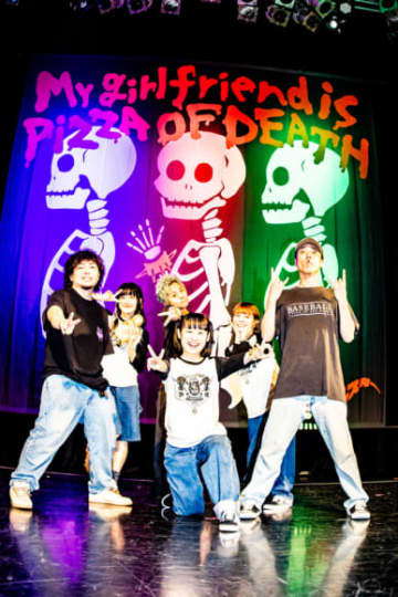 サバシスター『My girlfriend is PIZZA OF DEATH Tour』完走！ファイナル川崎クラブチッタ公演のオフィシャルレポートが到着！