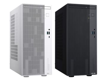 ASUS、静かでメンテナンス性の高いミドルタワーPC