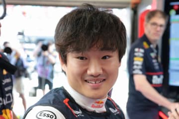 F1角田の去就は「答えたくない」 レッドブルのホーナー代表が今後の躍進に期待も、残留の明言避ける「彼は速い。ただ...」