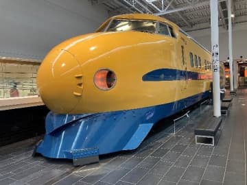ドクターイエロー（T3編成）、トレインパーク白山で展示開始