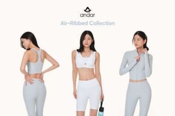 韓国発アスレジャーブランド｢アンダール｣から 高機能冷感素材『エアリブド』が新登場♪