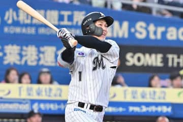 87キロ遅球を「衝撃の一本」「ノーステップで…」　覚醒ロッテ25歳、交流戦の一発に驚きの声