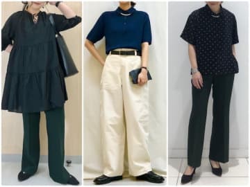夏でも暑苦しく見えない！【ユニクロ】ダークカラーのトップスでつくる「大人の爽やか初夏コーデ」3選