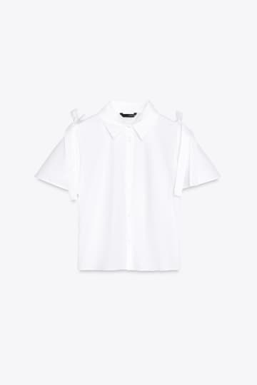 【ZARA】全方位かわいい♡「ホワイトトップス」