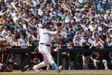 【MLB】マリナーズ正捕手ローリー、両リーグ単独トップ24号でジャッジに3本差　米記者注目の史上最速ペース「シーズン最初の61試合で……」