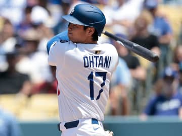 ドジャース・大谷翔平、苦手の左腕攻略し2戦連続のマルチ安打　MLB全体トップ独走の65得点