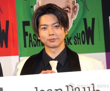 NEWS増田貴久、活動再開後初の会見で元気な姿　『ファッションフリークショー』アンバサダー就任に喜び「ジャンプしました」