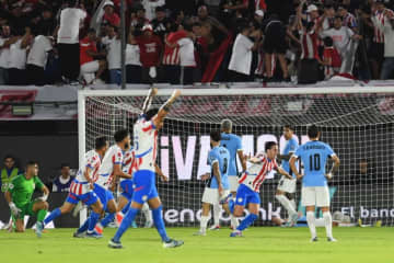 勝ち点で並ぶW杯南米予選3位と5位対決はパラグアイに軍配！　ウルグアイを下す
