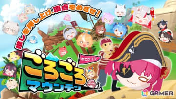 マリン船長の“お宝”を転がす3Dパズルアクション「ホロライブごろごろマウンテン」の無料体験版がSteamにて配信！