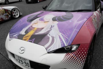 ホロライブ・ラプ様の痛車＆痛バイクが奥伊吹に集う！誕生日配信にあわせたファンの熱量が物凄かった【フォトレポ】