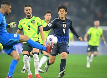上田綺世、小川航基ら不在の間にアピールしたい英国で36戦９発の28歳。０－１で敗れた豪州戦の自己評価は？「やっぱり…」