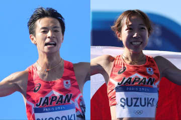赤﨑暁の“給水シーン”は伏線だった？ 鈴木優花と結婚発表にファン騒然「あれは愛のなせる業だったのか」【マラソン】