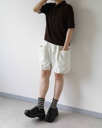 「美シルエット」「こなれ感ある！」【ユニクロ】大人はこう着る！「ポロトップスコーデ」