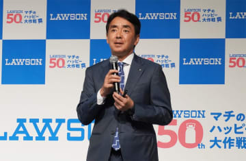 ローソン／全国展開と地域密着の両輪で国内の成長へ、竹増社長「難問に挑み続ける」