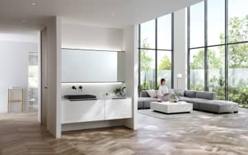 TOTO、最上位モデルの洗面化粧台を8年ぶりにフルモデルチェンジ