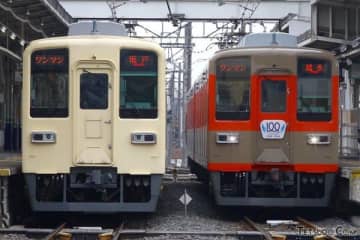 東上線に「100年前の塗装」の車両が登場！ 全線開通100周年記念企画として、7月から運転
