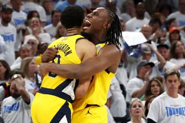 【NBAファイナル】ペイサーズがミラクル逆転劇で先勝！ハリバートンの残り0.3秒決勝弾でサンダーを下す＜DUNKSHOOT＞