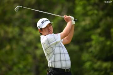 ＜中間速報＞米澤蓮が単独首位　稲森佑貴、蝉川泰果2差追走