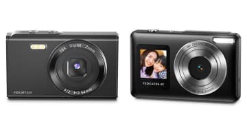 日常からビジネスまで活躍するコンパクトデジタルカメラ2機種を2025年6月に発売！　4K動画撮影対応の1300万画素＆デュアル液晶搭載の500万画素