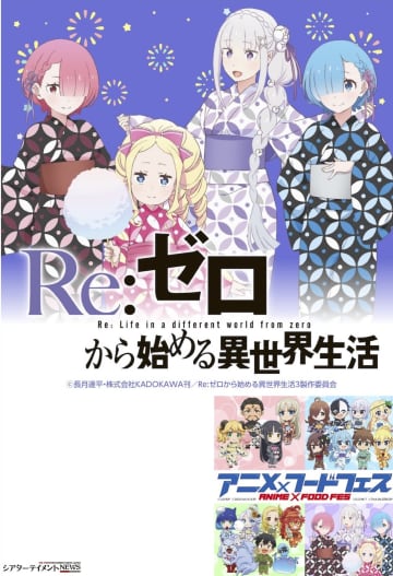 ⟪Re:ゼロから始める異世界生活⟫大阪・関西万博で大規模アニ飯Fesに 7月2日〜