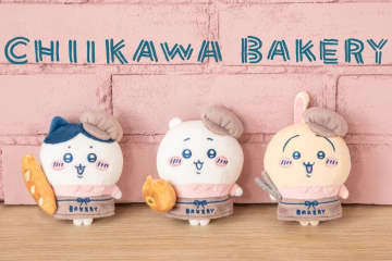 ちいかわベーカリー“パンにサンド”されたマスコットやベーカリースタッフ姿のハチワレ＆うさぎ