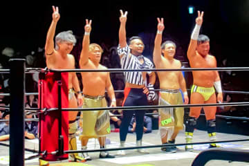 【ドラゴンゲート】GOLD CLASSが“LOVE＆PEACE”によもやの改名！「皆さまに夢と感動、愛と平和をお届けします！」