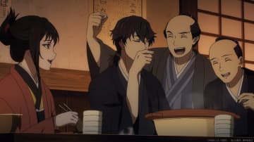 江戸で大流行する“酒”に違和感をおぼえた甚夜…アニメ『鬼人幻燈抄』第11話あらすじ・先行カット解禁