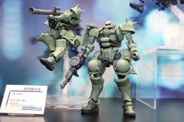 「HG 1/144 ザク（GQ）」は11月に発売が決定。カスタマイズも楽しめそうな、グリーンのGQ ザク【ガンダムベース撮り下ろし】