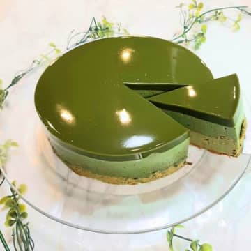 簡単にできる！抹茶づくしの3層ケーキ
