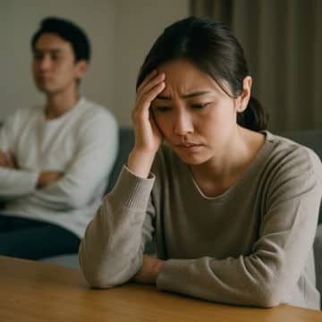 夫の心無い一言「お母さんを好きな人なんて1人もいるわけない」 娘の前で言われ妻愕然