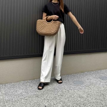 上下で1万円以下！？【ユニクロ】大人に似合う♡「モノトーンコーデ」
