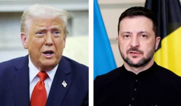 ウクライナ、米と首脳会談を模索　15日からのG7に合わせ