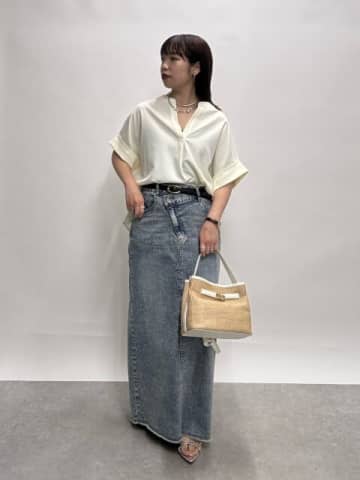 夏シフトは「デニムスカート」が大本命♡大人はこう着ればおしゃれに見える！お手本コーデ5選