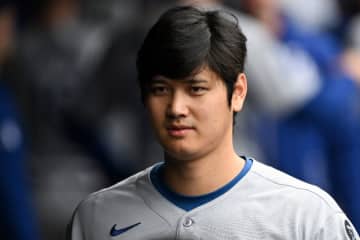 大谷翔平、“オシャレコーデ”で球場入り　シャツ越しに伝わる迫力…球団公式が公開