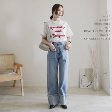 【しまむら】大人が着こなす「Tシャツコーデ」