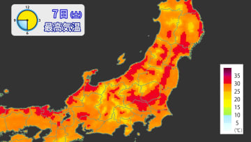 収まらない暑さ　本州を中心に季節外れの真夏日続出　今年一番の暑さも　来週は蒸し暑さアップ