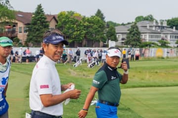 米シニアダブルス戦　藤田寛之＆チェ・キョンジュは5位発進