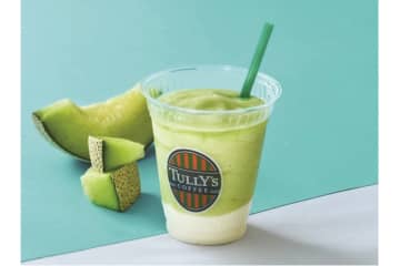 【タリーズコーヒー】“北海道産メロン×ハニーヨーグルト”のフローズンドリンクが登場！