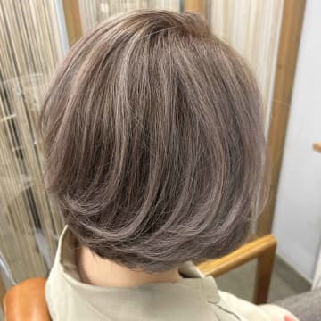求めてたのコレッ！！【白髪ぼかしカラー】おしゃれ & 楽ちん両方叶うなんて、、♡