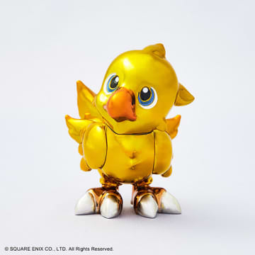 『FF』お馴染みの人気キャラがメタルフィギュアに！チョコボやモーグリ、メタル・ゴールドのサボテンダーまで