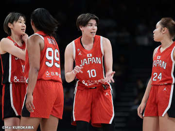 強烈な攻防で上回った日本が53点差快勝！…田中こころ、中村ミラー彩藍ら次世代メンバーが躍動