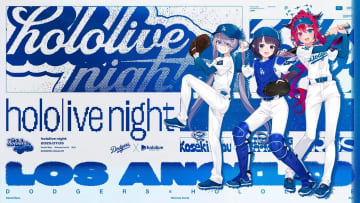 ホロライブプロダクションとドジャースのコラボが発表　1年ぶり2度目の共演
