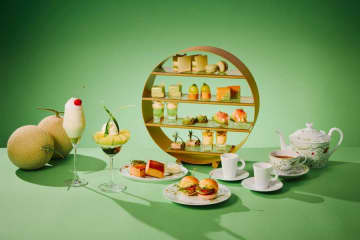 大阪ステーションホテル、「Afternoon Tea “VOYAGE” La saison des melons」を提供　7月1日から31日まで