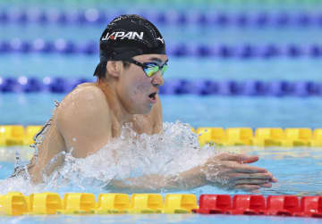 松下が400m個人メドレー優勝　競泳の東京都選手権