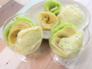 ビタミンたっぷり！からだ整う！キウイジェラート